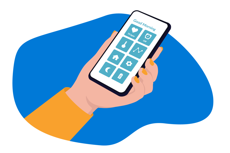 cellphone app with health data